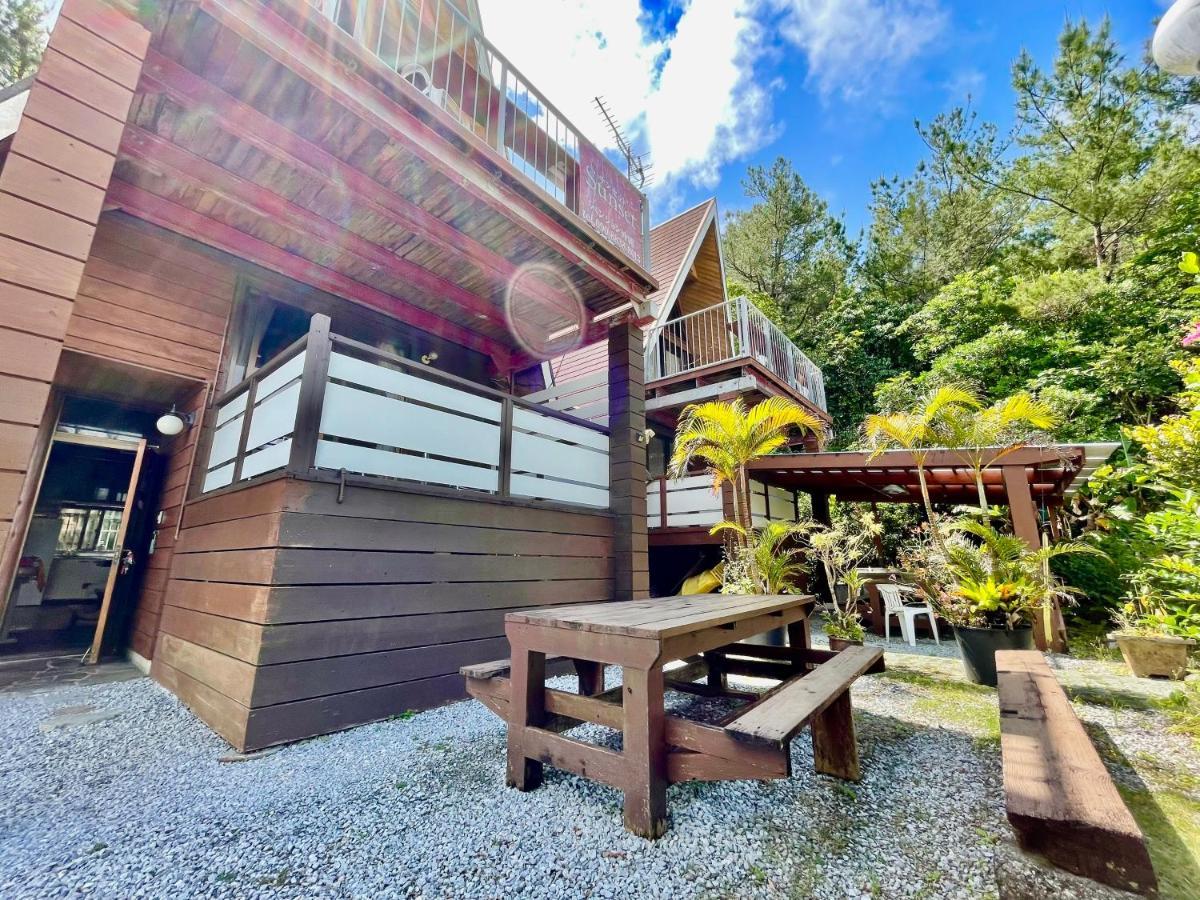 Villa Sunset Kibougaoka Onna Exterior foto